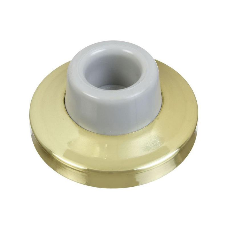 Tope de Pared Chapa Dorado