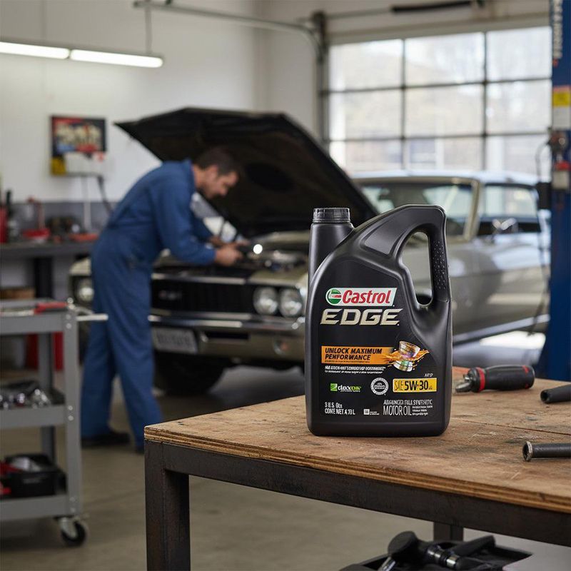 Aceite de Motor 5W30 Full Sintético Edge 4,730 Ml
