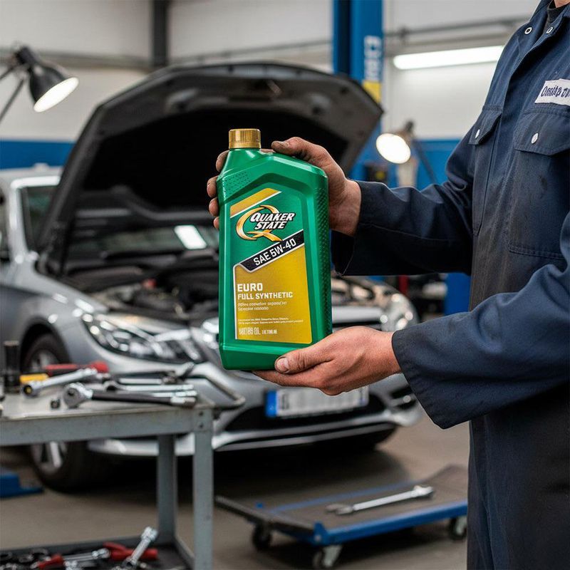 Aceite Full Synthetic Automotriz Euro SAE 5W-40 de 1/4 Gal