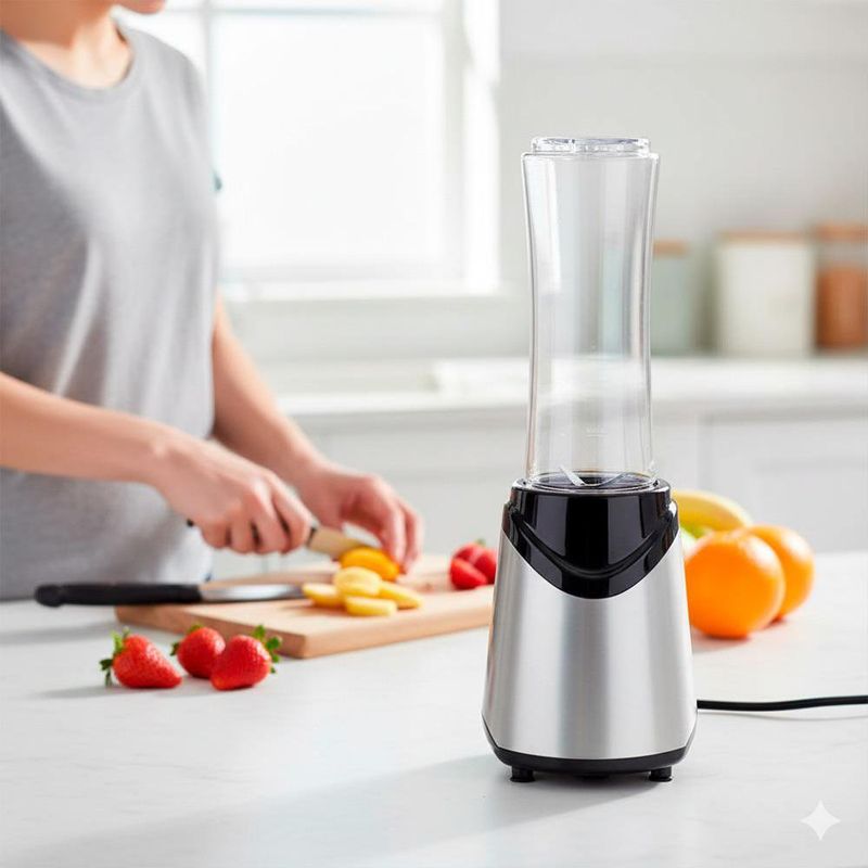 Licuadora Personal Silver 550 Ml