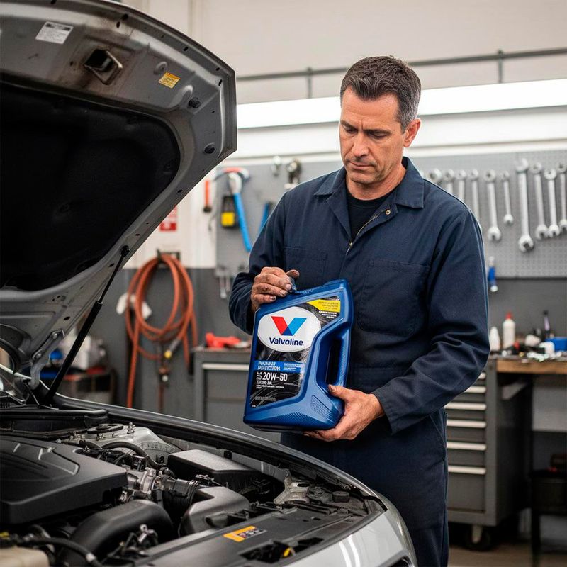 Aceite Mineral Automotriz 20W-50  Premium Protection 1.25 Gal