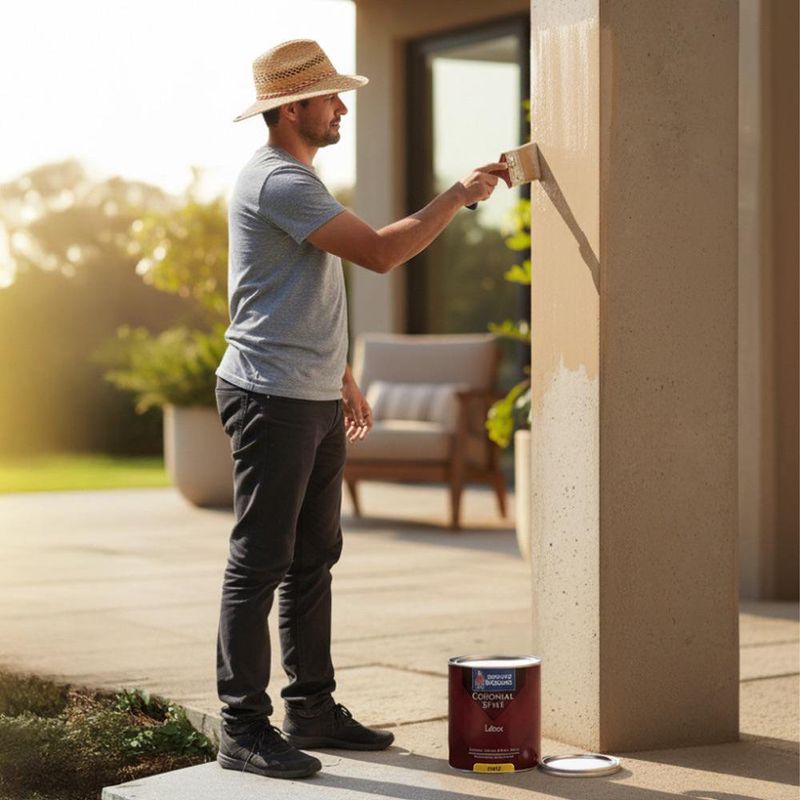 Pintura Colonial Ultra Deep Mate 1/4 Galón