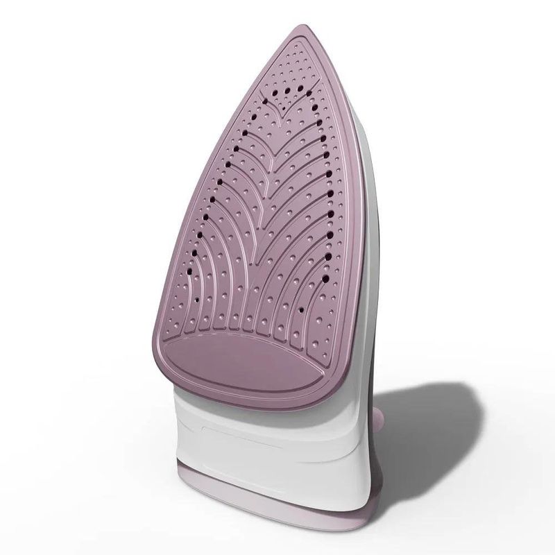 Plancha a Vapor Antiadherente con Tecnología Antigoteo Rosado