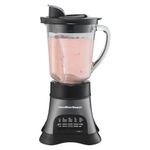 Licuadora con Vaso de Vidrio y Picador Incluido