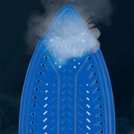 Plancha a Vapor de Cerámica Color Azul