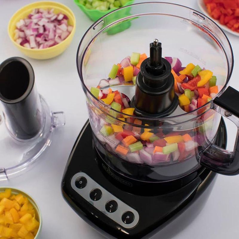 Procesador de Alimentos Eléctrico de Alta Potencia 8 Tazas