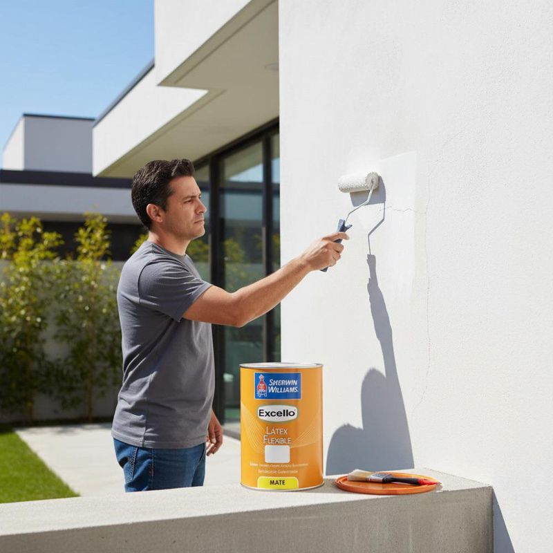 Pintura Excello Látex Flexible Mate Base Deep 1 Gal