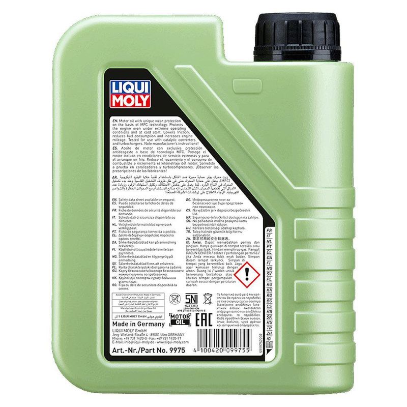 Aceite de Motor Sintético 10W-30 Molygen 5 L