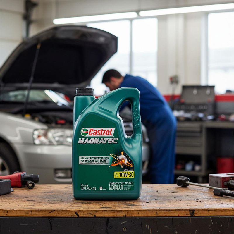 Aceite de Motor 10W30 Semi Sintético Magnatec 5 Qt