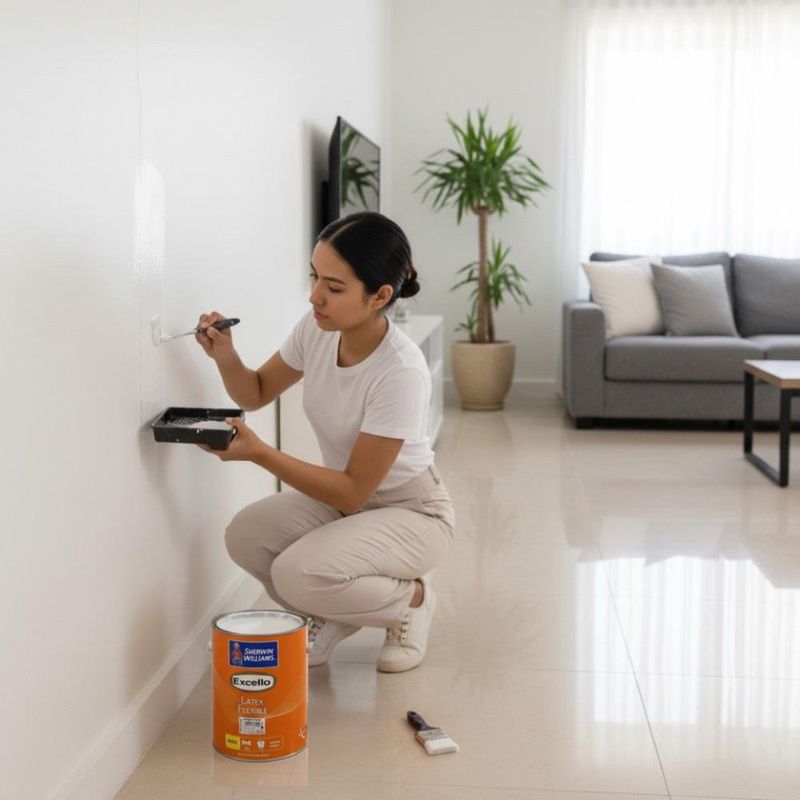 Pintura Látex Flexible Excello Mate Base Ultra Deep 1 Gal