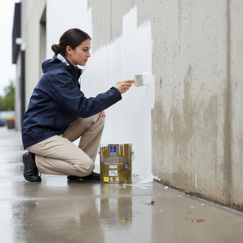 Pintura Super Paint Extra White Mate 1 Gal