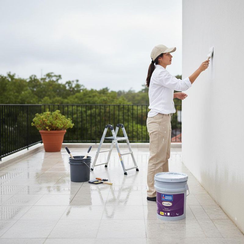 Pintura Excello Látex Clima Extremo Mate 5 Gal