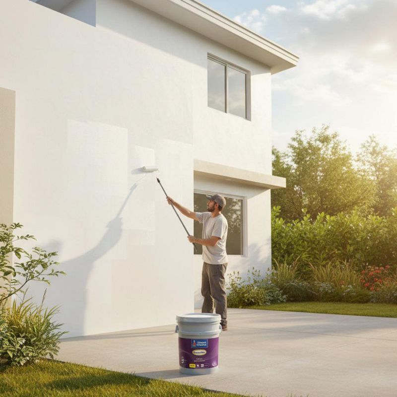 Pintura Excello Látex Clima Extremo Mate 5 Gal