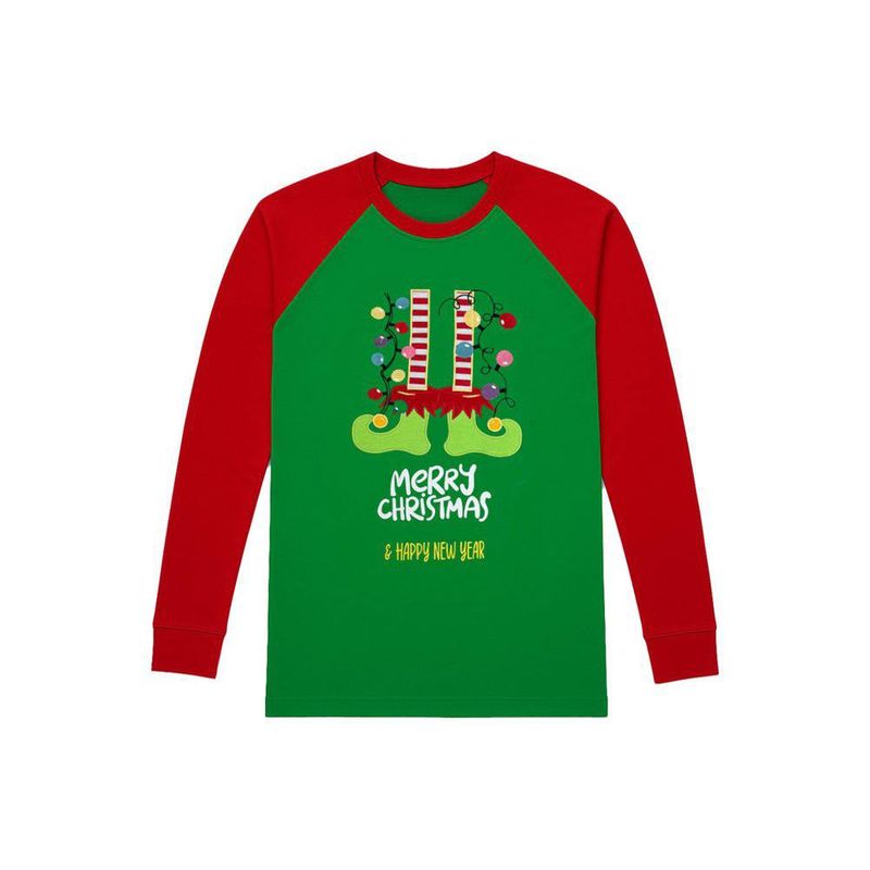 Pijama Navideña de Elfo para Niña - Tallas Surtidas