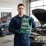 Aceite de Motor 20W50 Semi Sintético Magnatec 5 Qt