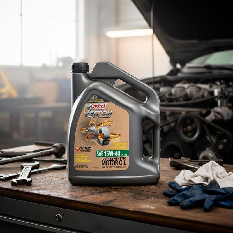 Aceite de Motor 15W40 Semi Sintético Vecton 1 Gal