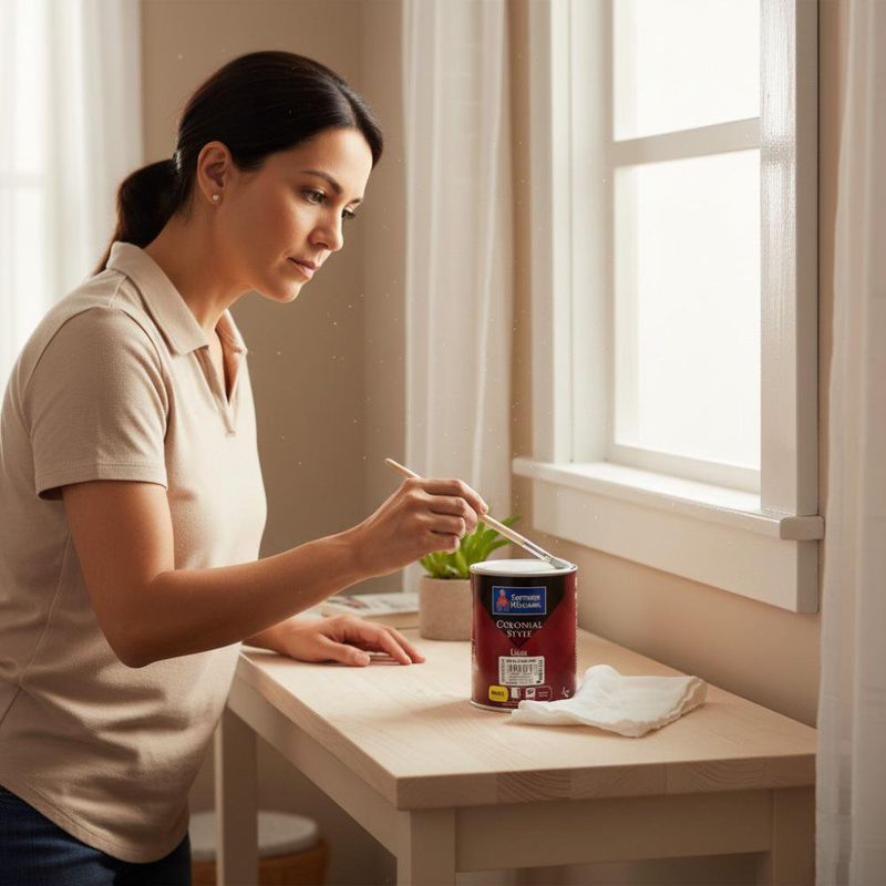 Pintura Colonial Extra White Mate 1/4 Gal