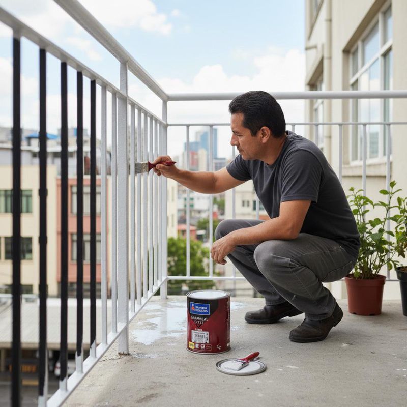 Pintura Colonial Extra White Mate 1/4 Gal