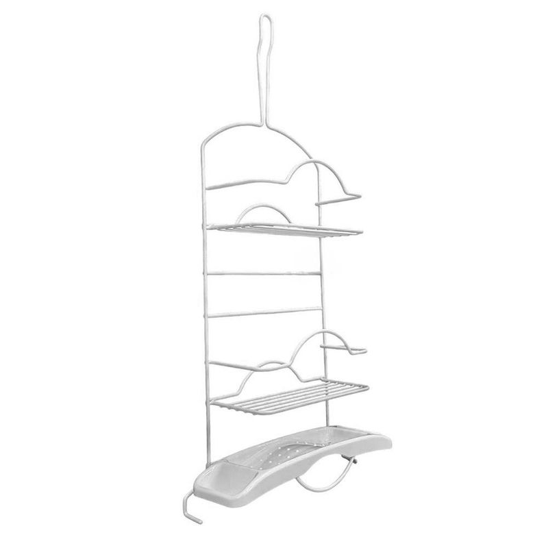 Organizador para Ducha con 3 Niveles Color Blanco