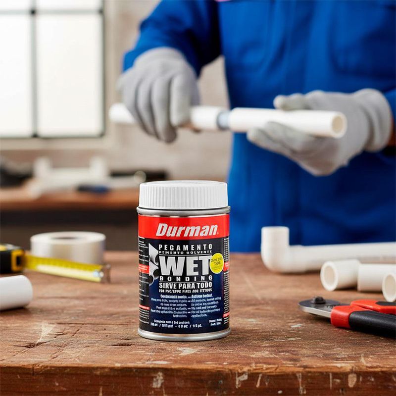 Cemento PVC Wet Bonding 1/32 Galón 118 mL