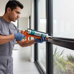 Sellador en Silicón Multiusos Color Negro de 280 Ml