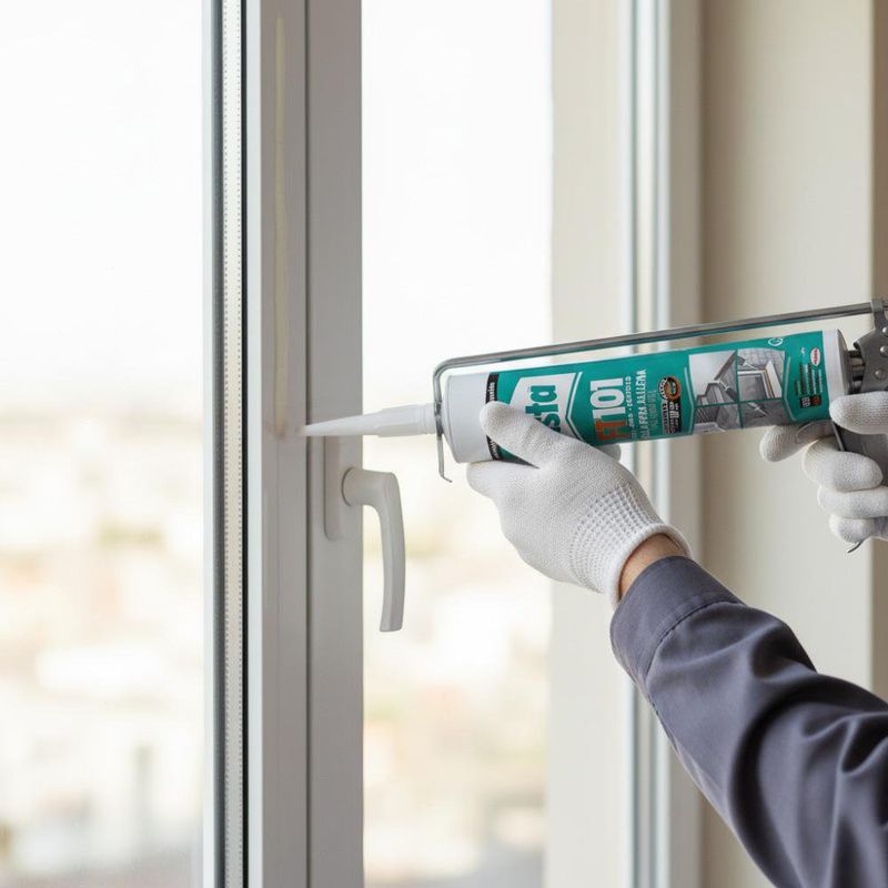 Sellador Adhesivo Blanco FT101 Multipropósito 290 Ml