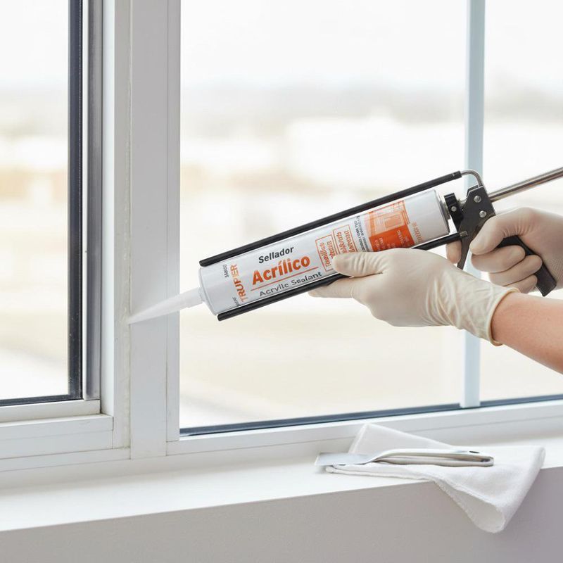 Sellador Acrílico Blanco para Uso General 280 Ml