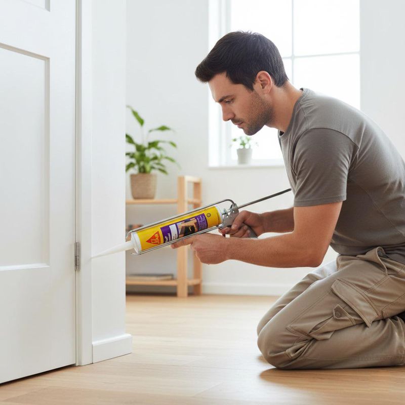 Sellador Sikasil Universal Color Blanco en Cartucho