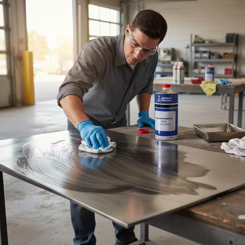 Solvente Reductor Industrial 1/4 Galón