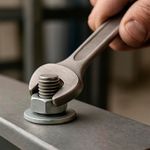 Set de Roldana Plana Galvanizada 3/16 Plg a Granel