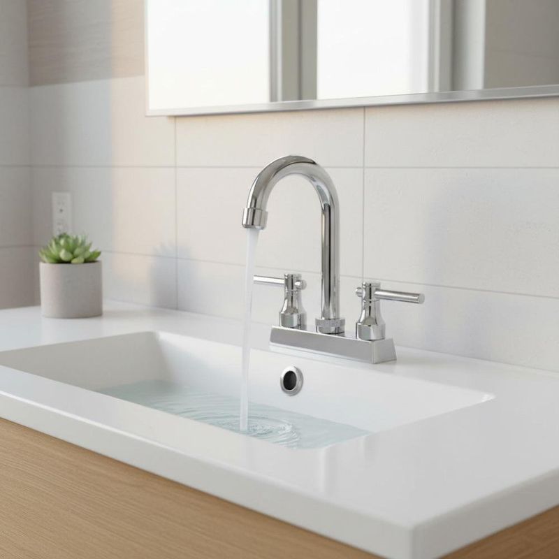 Mezcladora para Lavamanos 043-G2LC