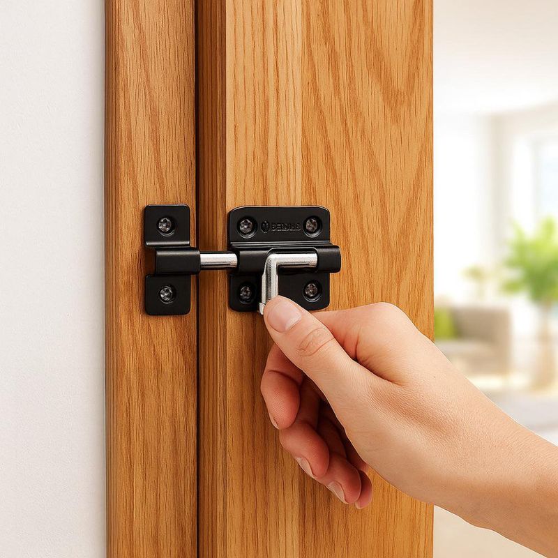 Pasador Corredizo Negro 2