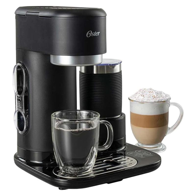 Cafetera Latte 4 en 1 de Color negro