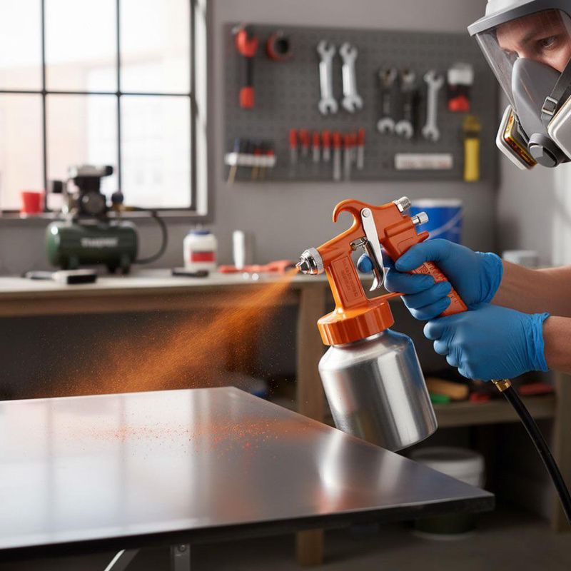 Pistola para Pintar con Presión Baja