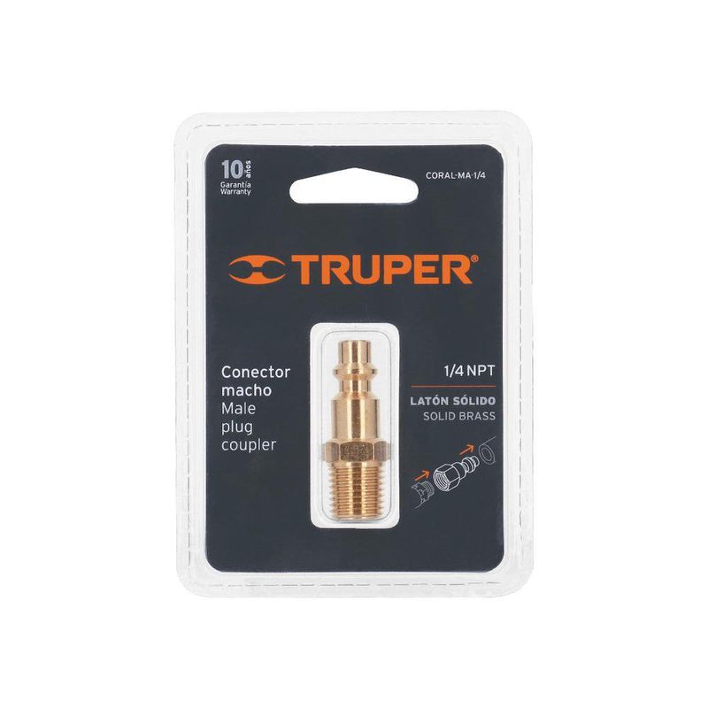 Conector Macho de Unión Rápida