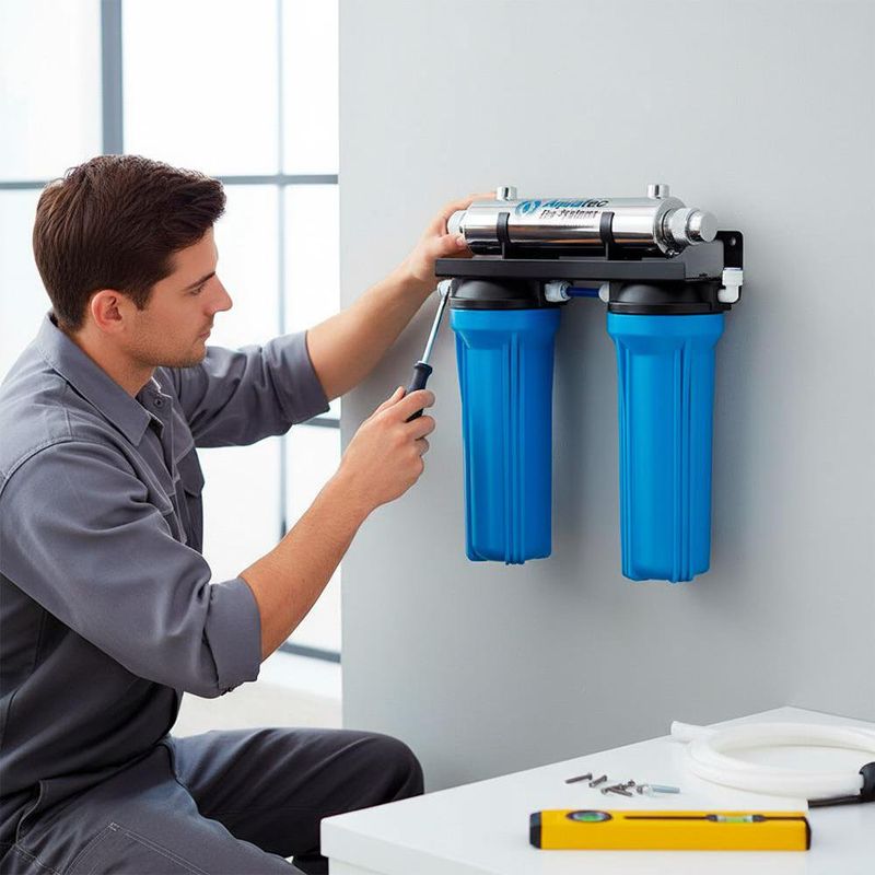 Filtro Tubería Doble Sistema Uv2