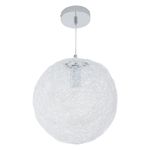 Lámpara Colgante Bastián Plateada E27 8.5 W - Tecnolite