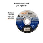 Disco para Corte de Acero Inoxidable