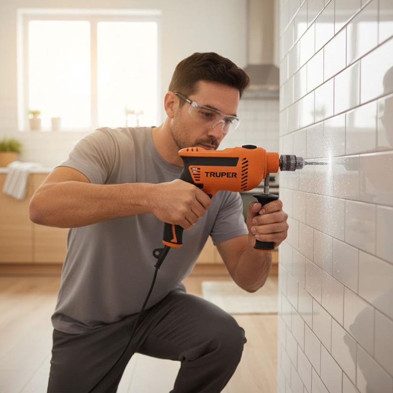 Broca para Vidrio y Azulejo 1/4 x 2.5 plg