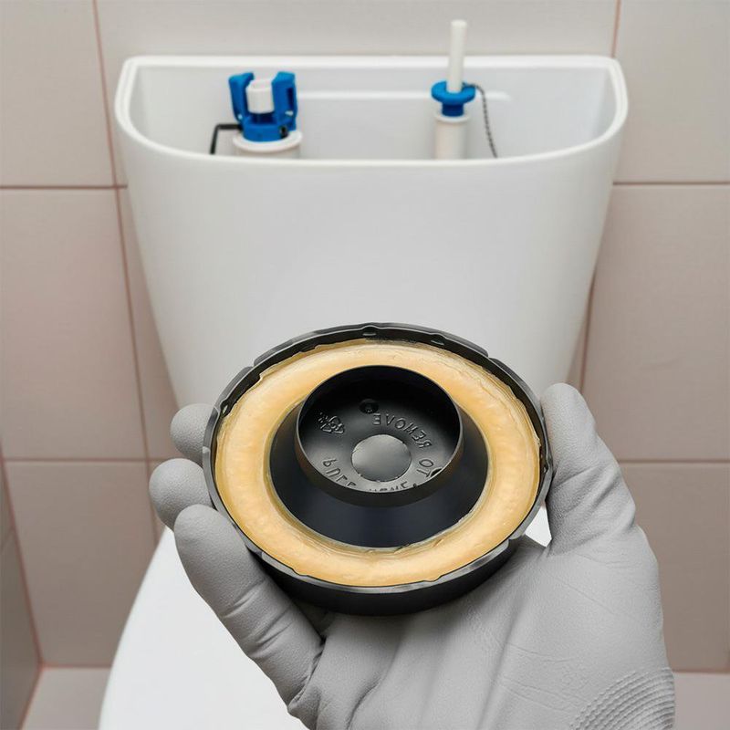 Anillo de Cera con Guía para Instalación de Sanitario