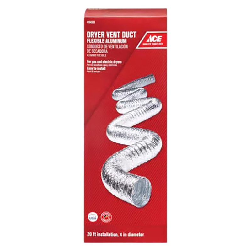 Ducto de Ventilación 4 Plg X 20 Pies