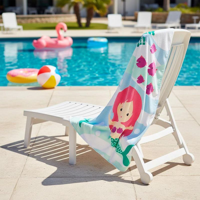 Toalla Infantil Diseño Sirena