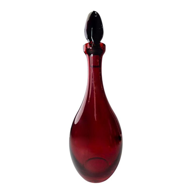 Jarra Damla Roja de Vidrio