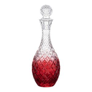 Jarra Roja Isis de Vidrio