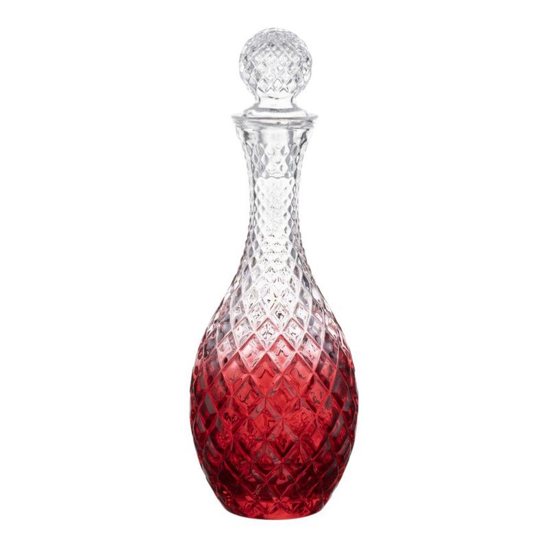 Jarra Roja Isis de Vidrio