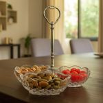 Boquitero Rectangular 3 Divisiones de Vidrio