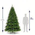 Árbol de Navidad Verde Tradicional 2.28 Metros