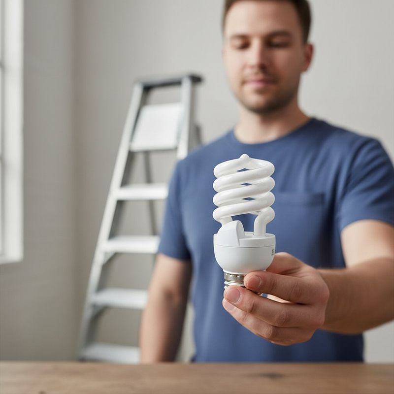 Bombilla Cfl Luz de Día 25 W 2 Pzas