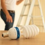 Bombilla Cfl de Alta Potencia Luz de Día 105 W