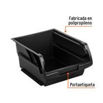 Gaveta Apilable de Plástico No. 3 Medidas 25 x 17 x 11 cm